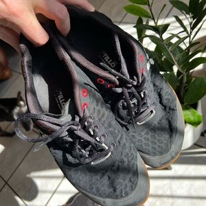 Vivobarefoot running shoes men’s black barefoot minimalist trainers